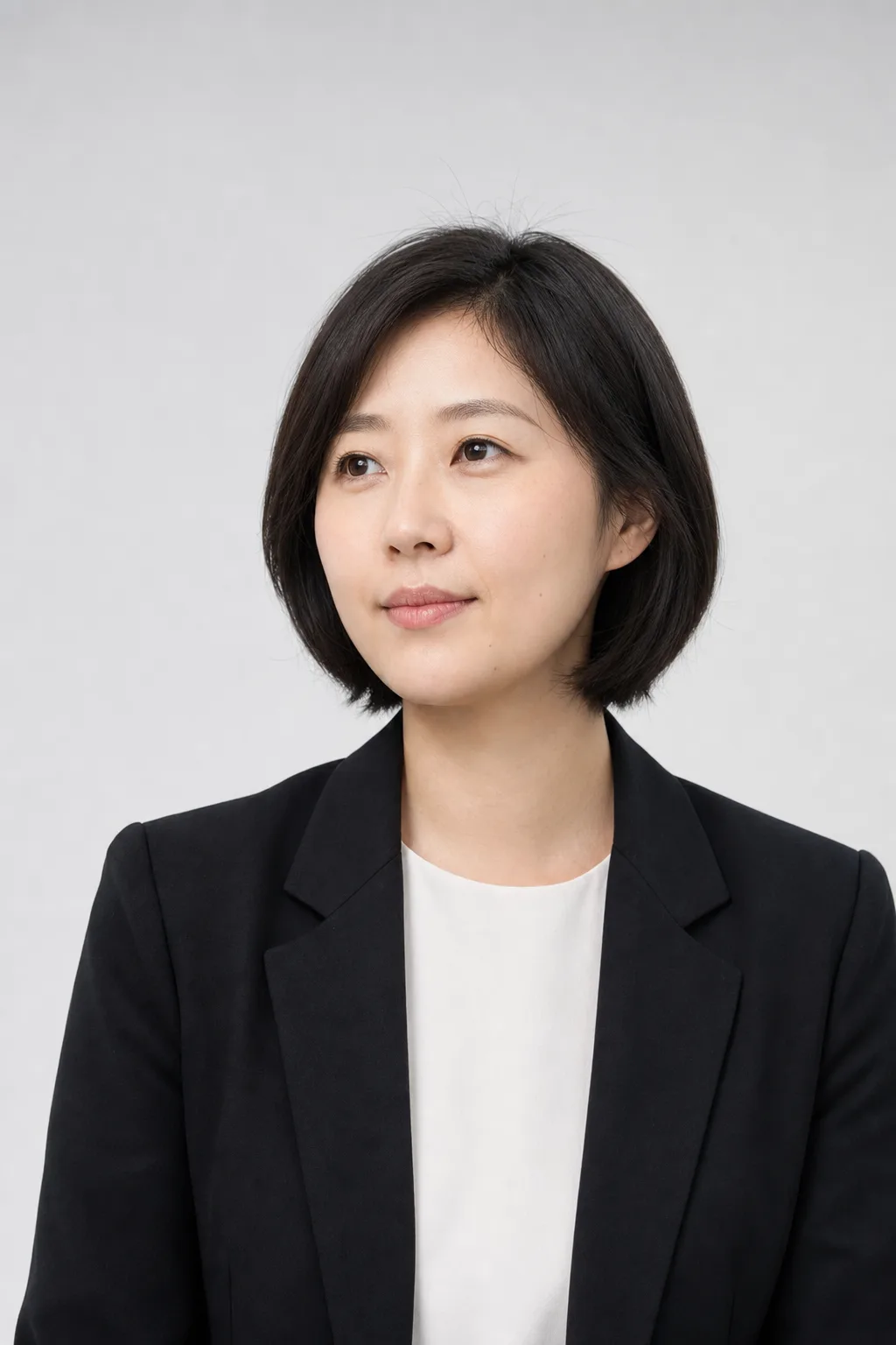 Portrait of Maya Chen, founder of Northline Apparel